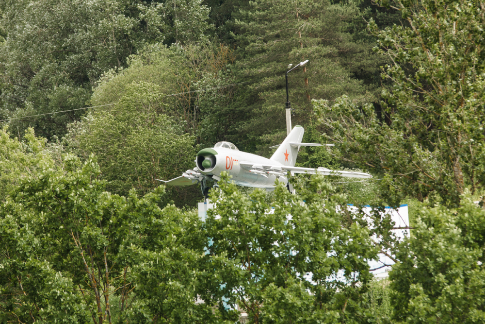 纪念碑飞机 米格-17战斗机