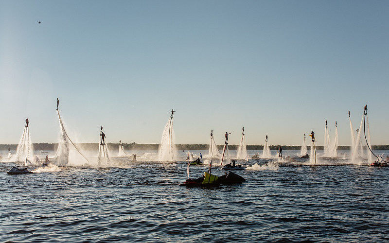 Международный фестиваль по водному экстриму fly fest и рекорд Гиннесса по гидрофлаю