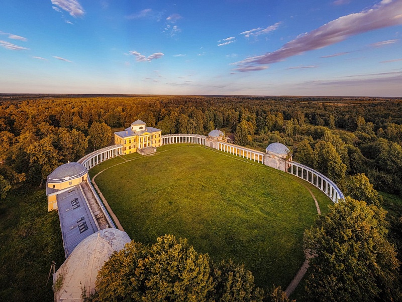 Интерьер усадьбы знаменское раек