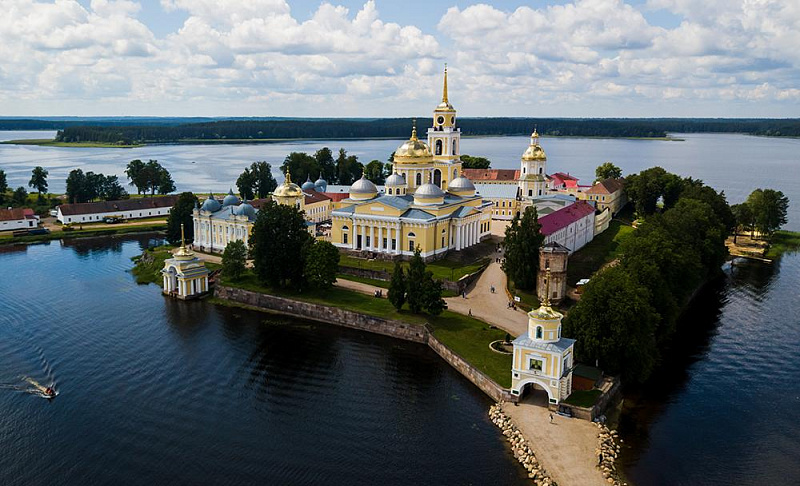 Nilov Monastery on Stolobny Island