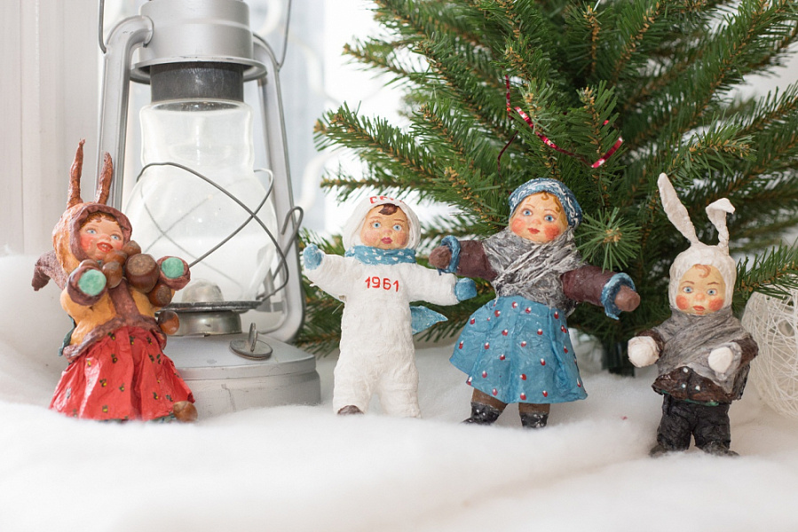 Новогодние игрушки в ретро стиле - купить в интернет магазине Winter Story luchistii-sudak.ru