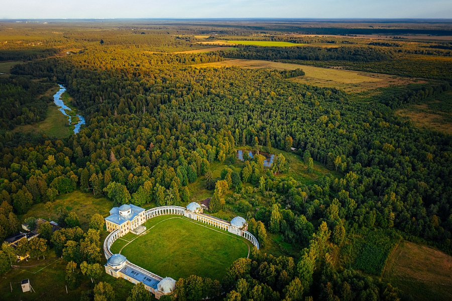 Интерьер усадьбы знаменское раек